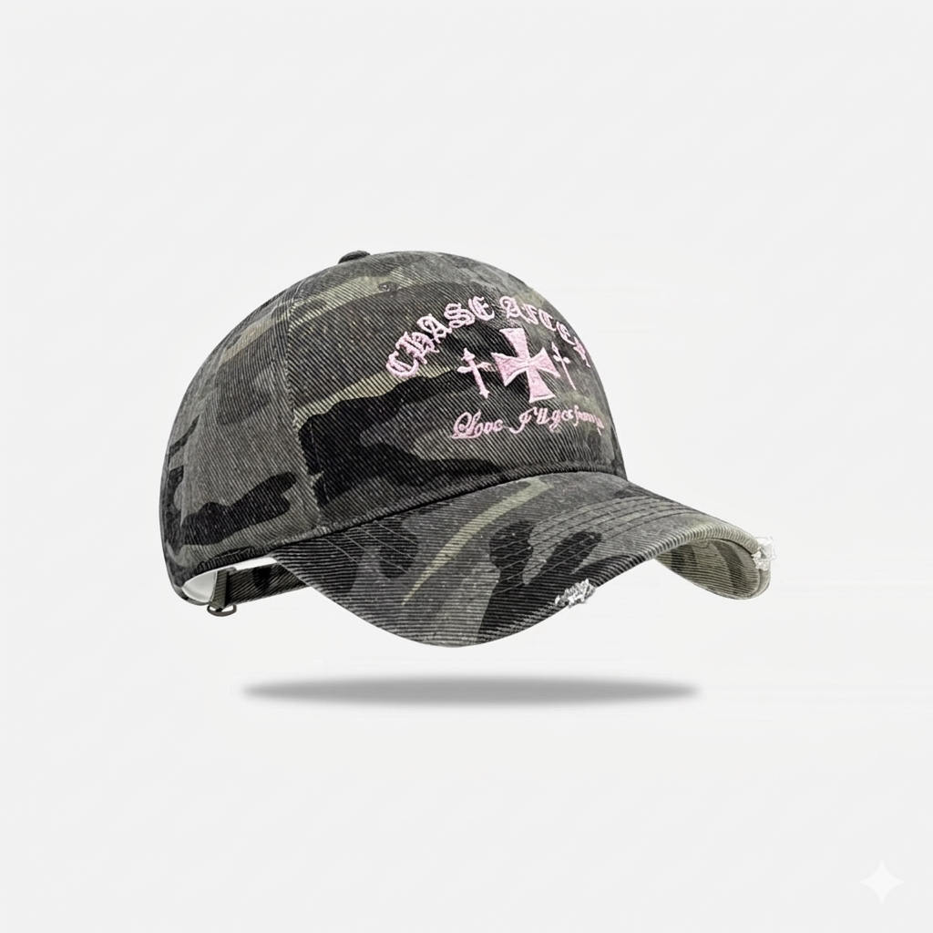 Pink Cross カモーキャップ