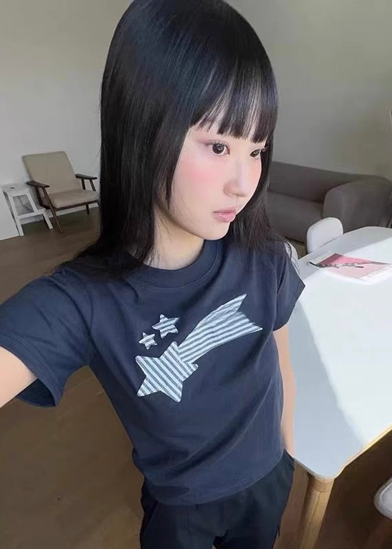 Melty Mist スターパッチTシャツ