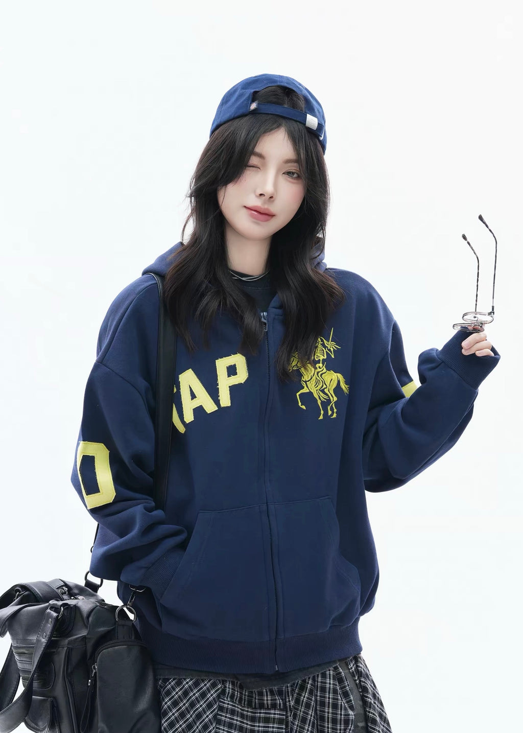 Knight Crest Zip Hoodie