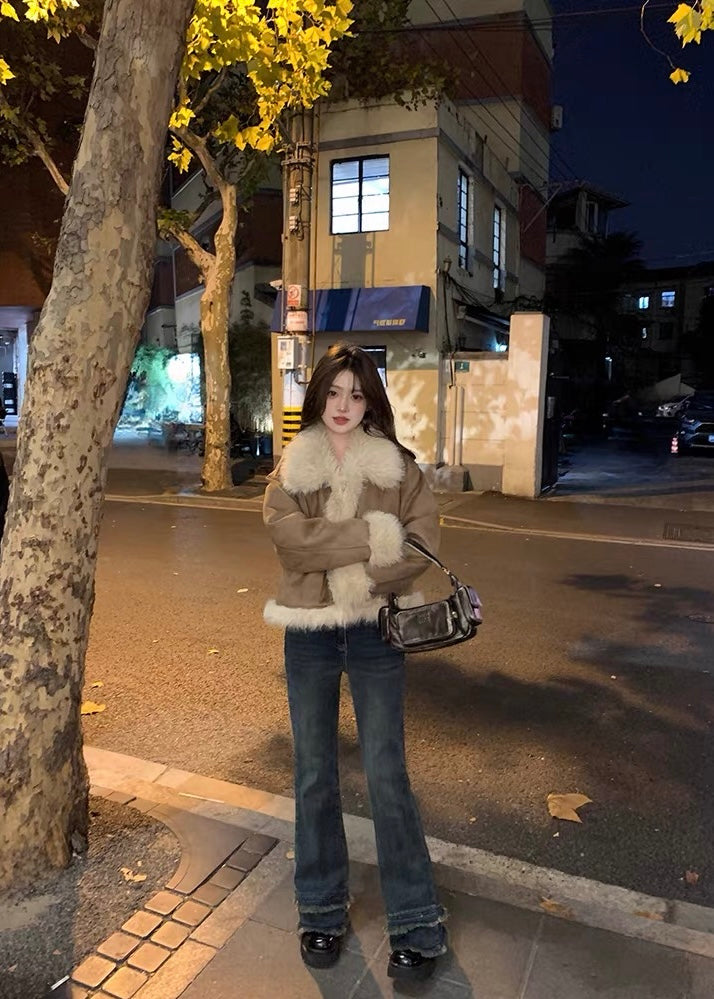 Miel Fur Mustang Jacket