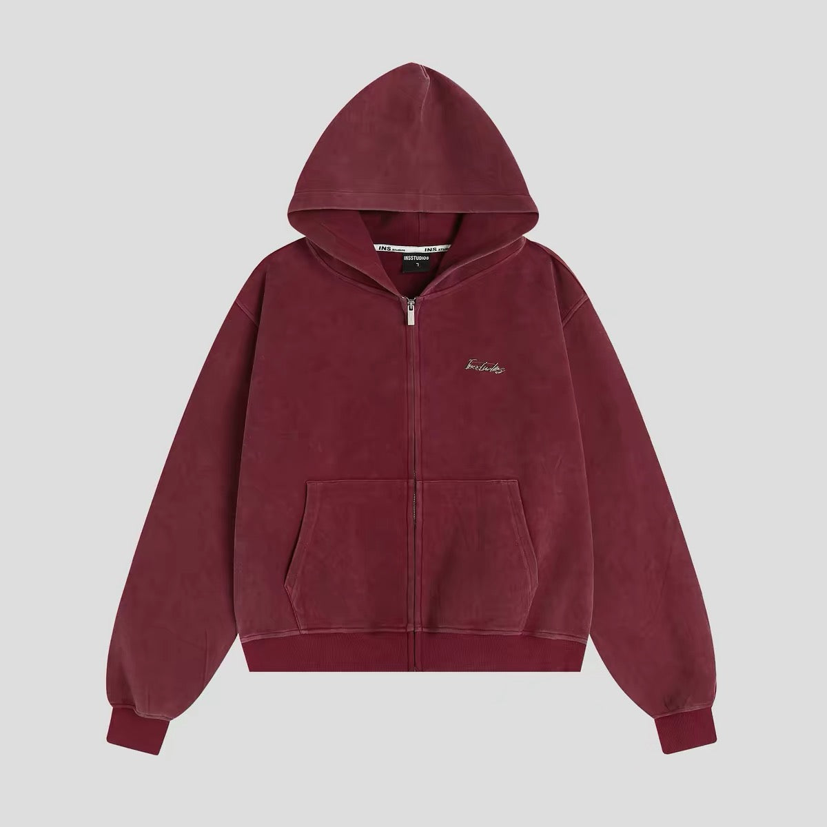 Vintage Fade Zip Hoodie