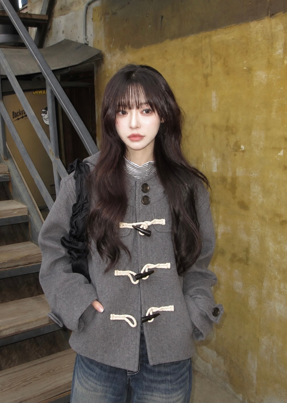 Miel Toggle Hood Coat