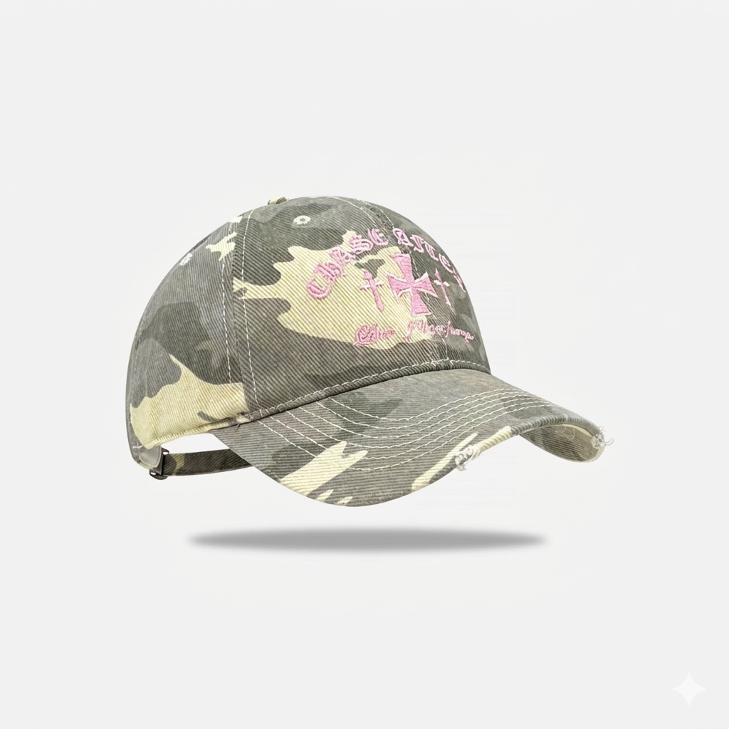 Pink Cross カモーキャップ