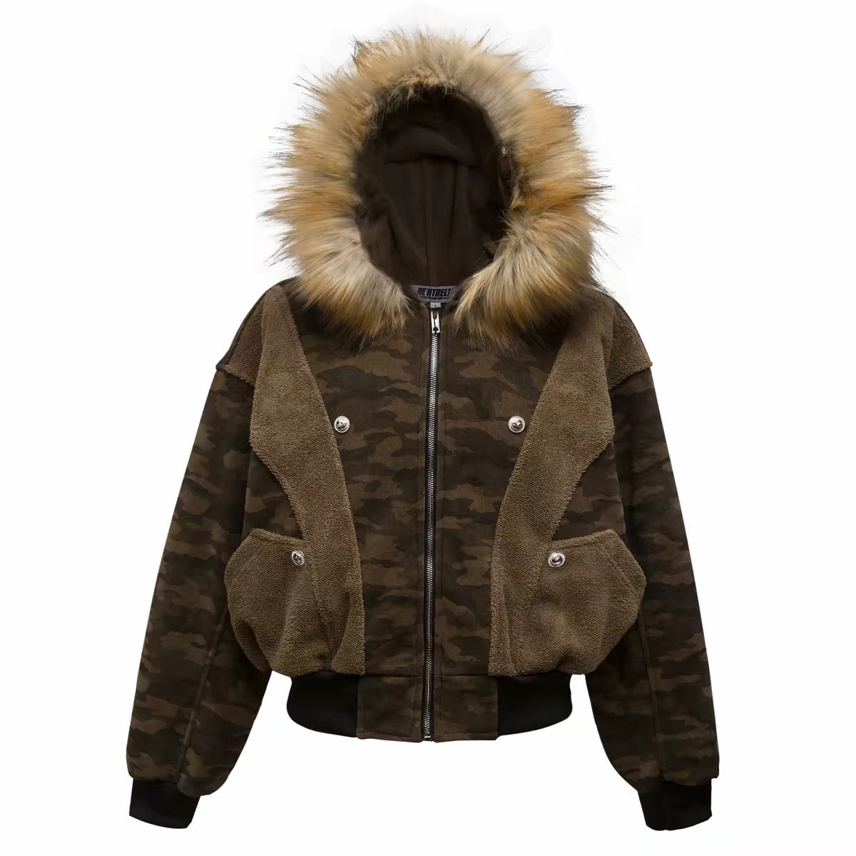 Frost Camo Fur Jacket