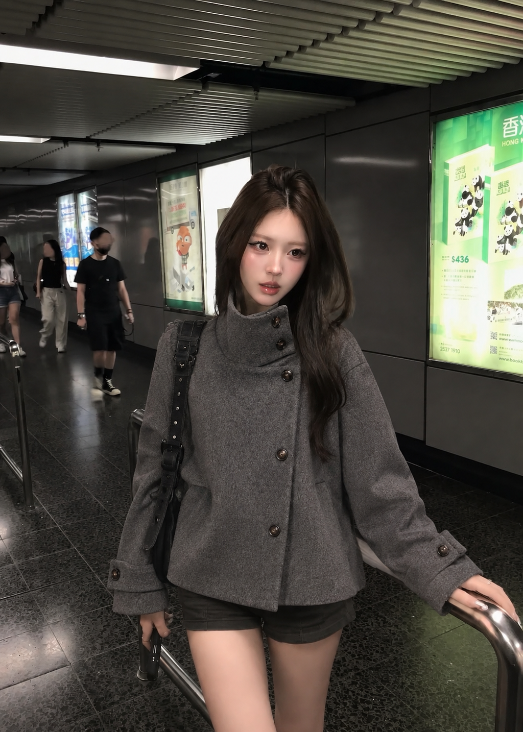 Aster High Neck Jacket