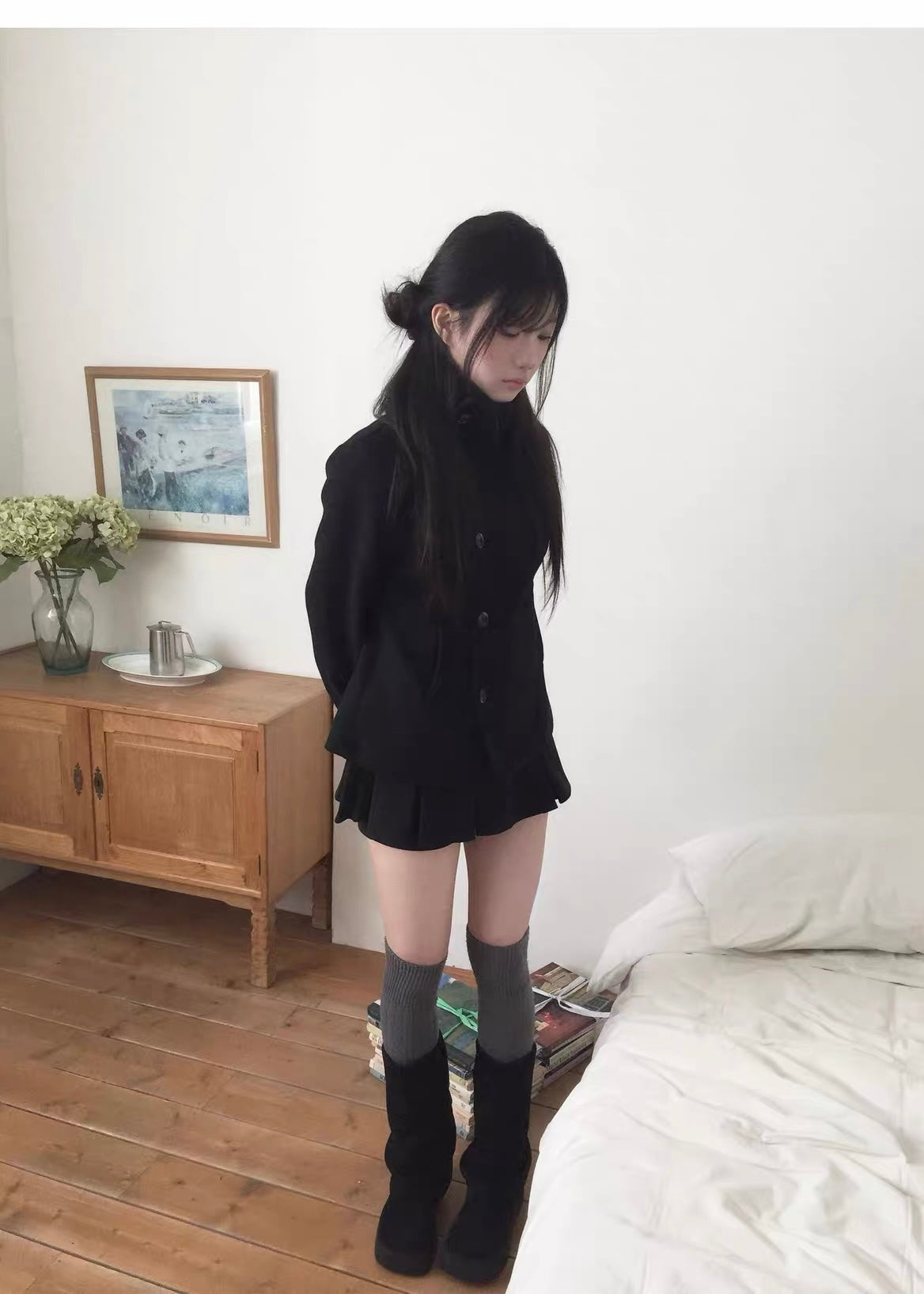 Veyne High Neck Coat