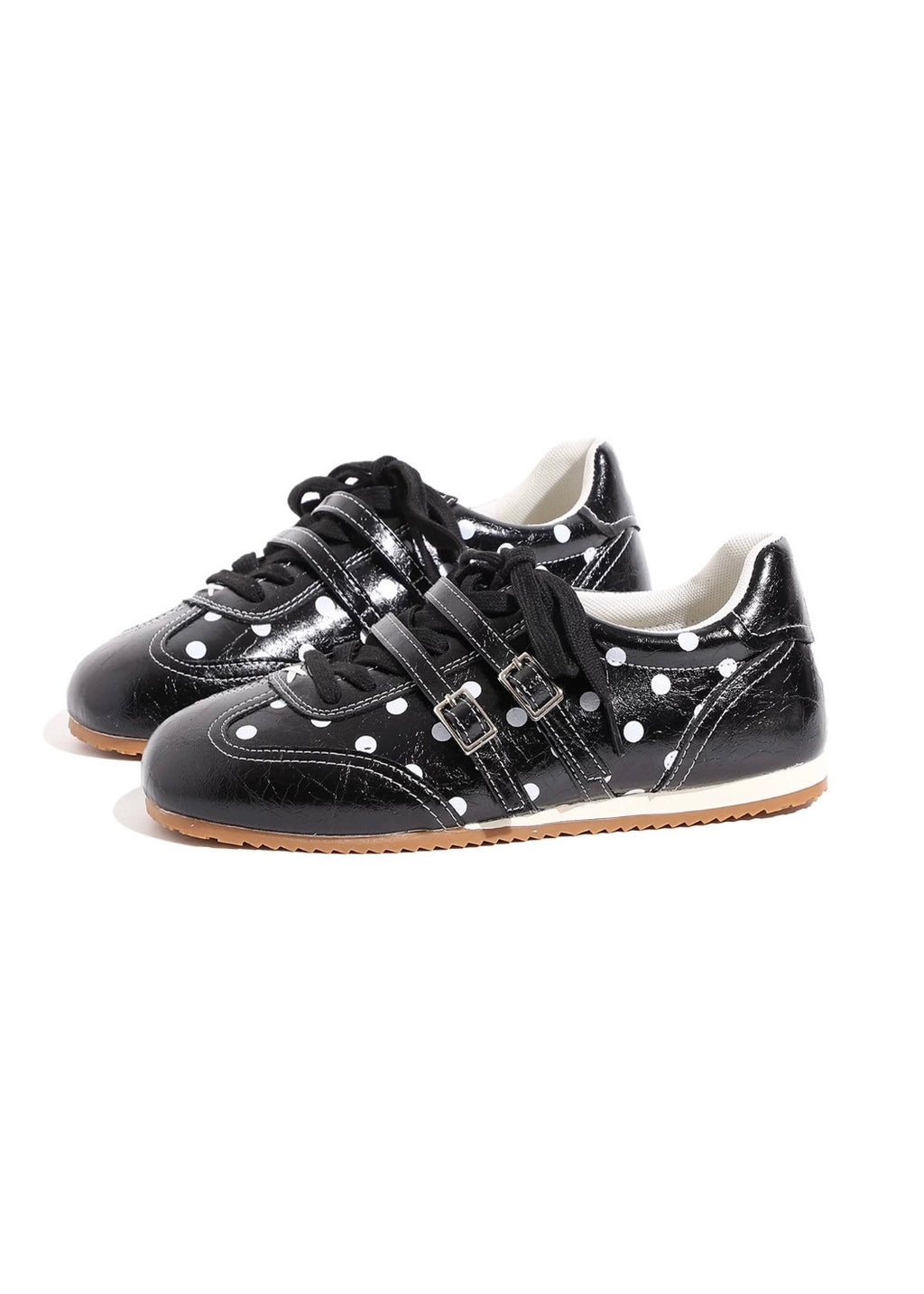 Midnight Polka Sneakers