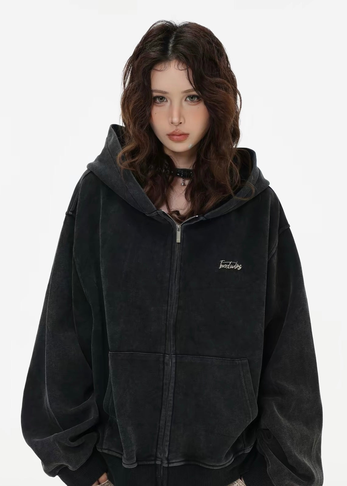Vintage Fade Zip Hoodie