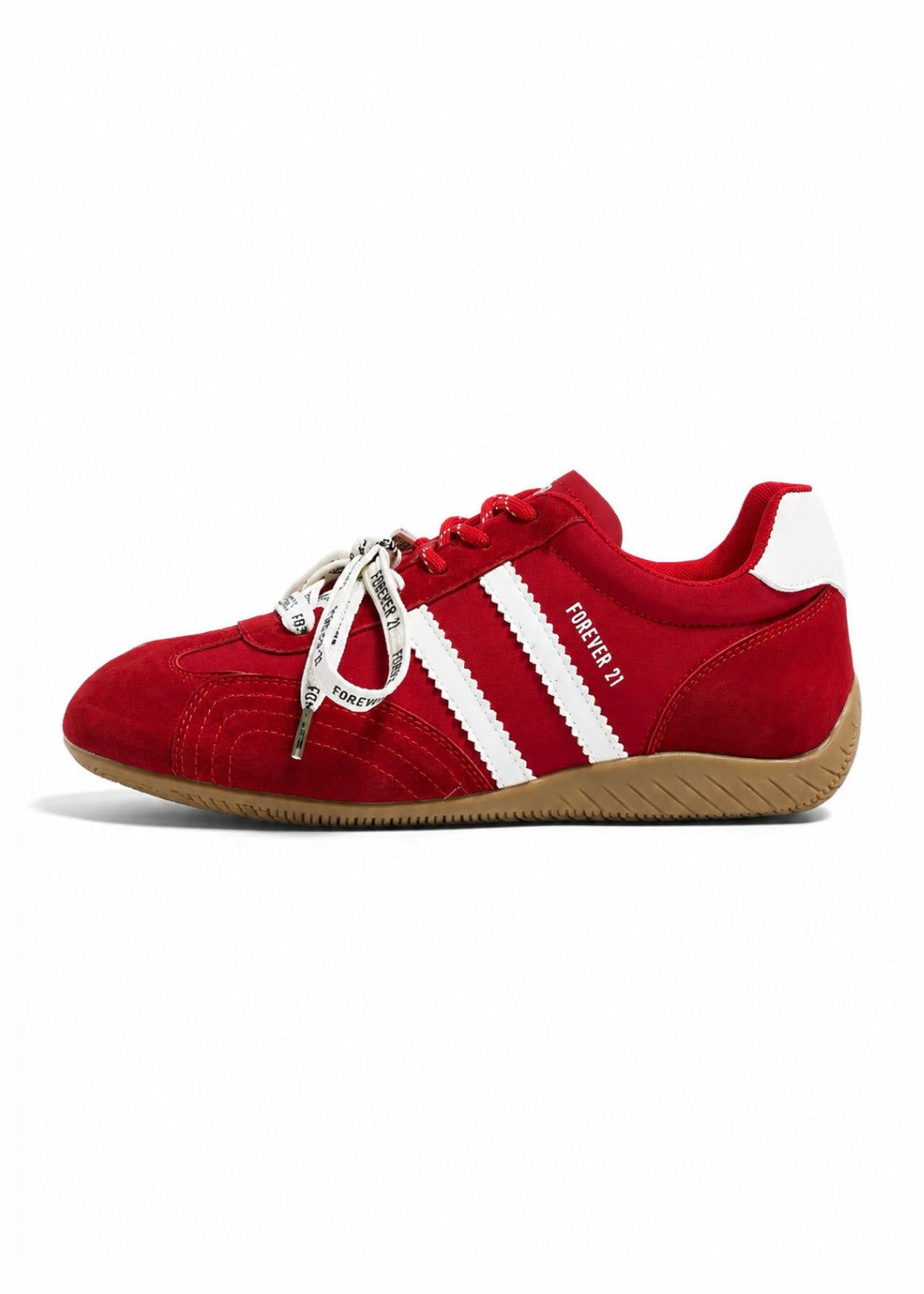 Faux Suede Low-Top Sneakers