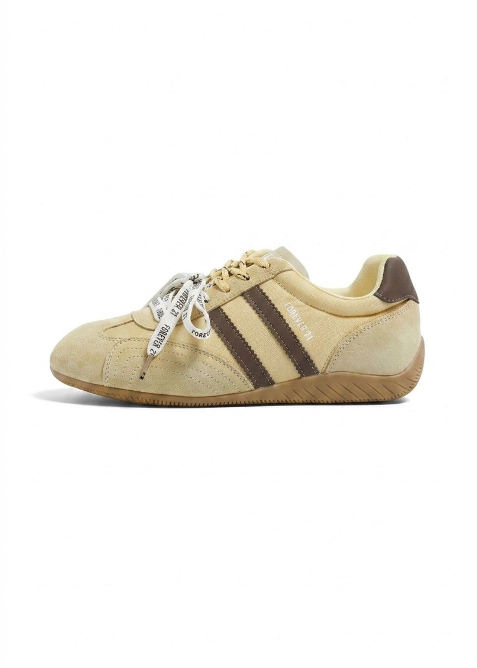 Faux Suede Low-Top Sneakers