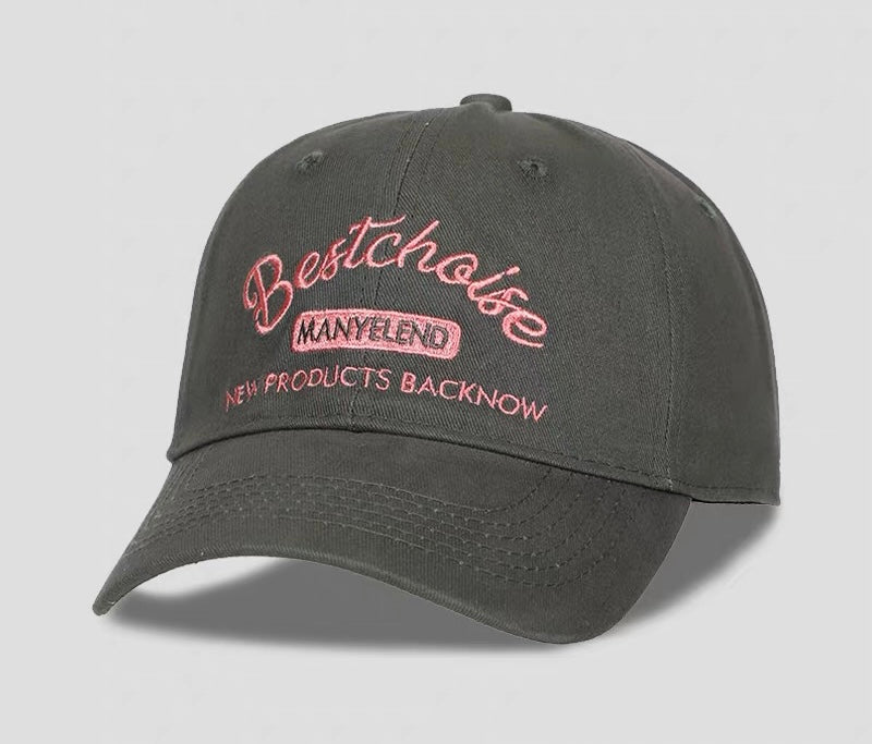 Pink Stitch Vintage Cap