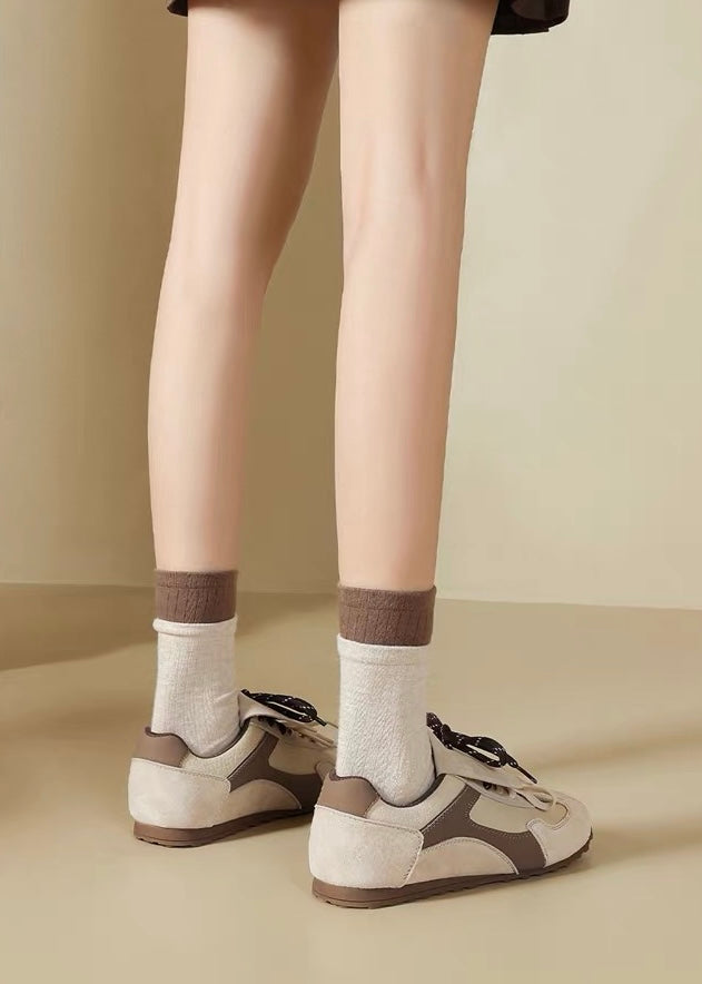 Daphne Retro Bow Sneakers