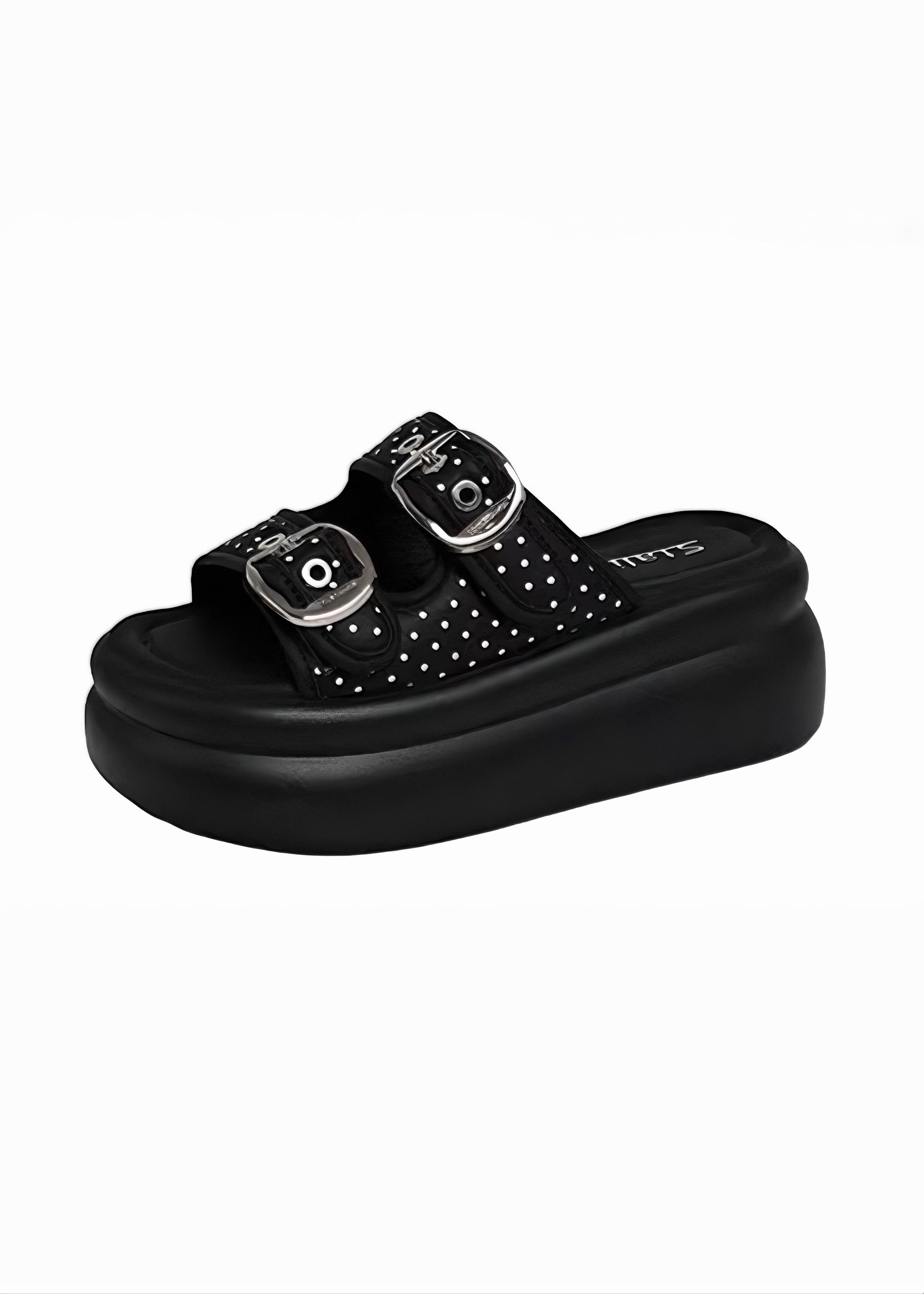 Cloudy Buckle Sandals +7cm