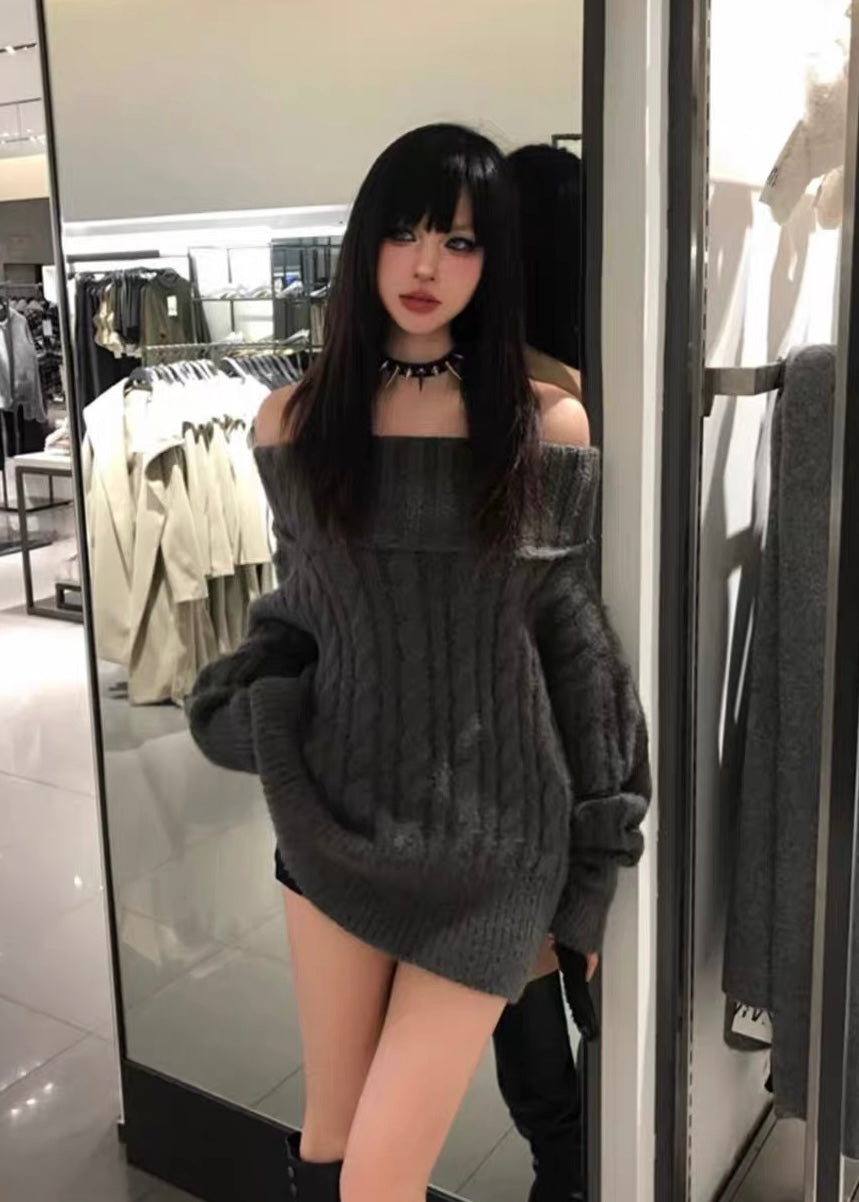 Velune Off Shoulder Knit