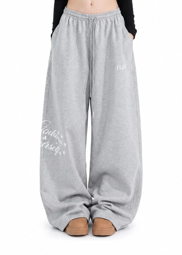 Divine Star Wide-Leg Sweatpants
