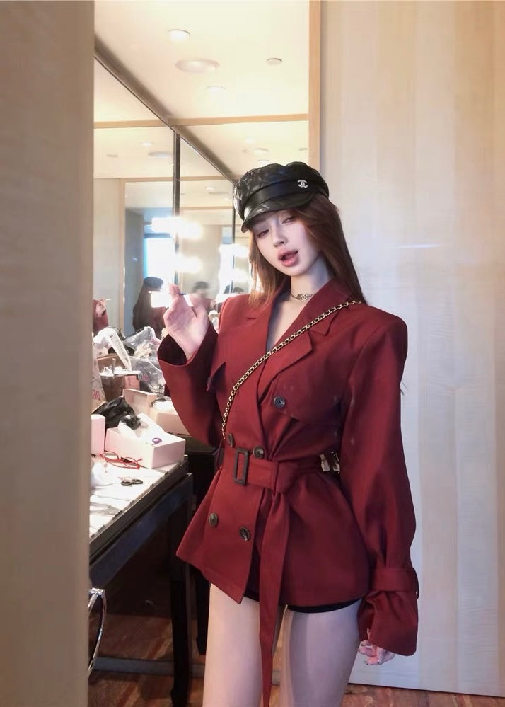 Elise Belted Trench Jacket