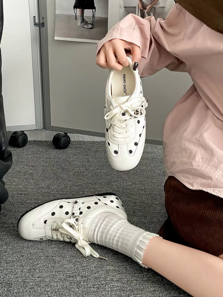 Polka Dot Sneakers