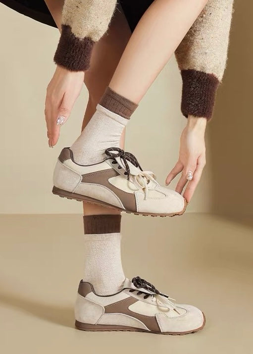 Daphne Retro Bow Sneakers