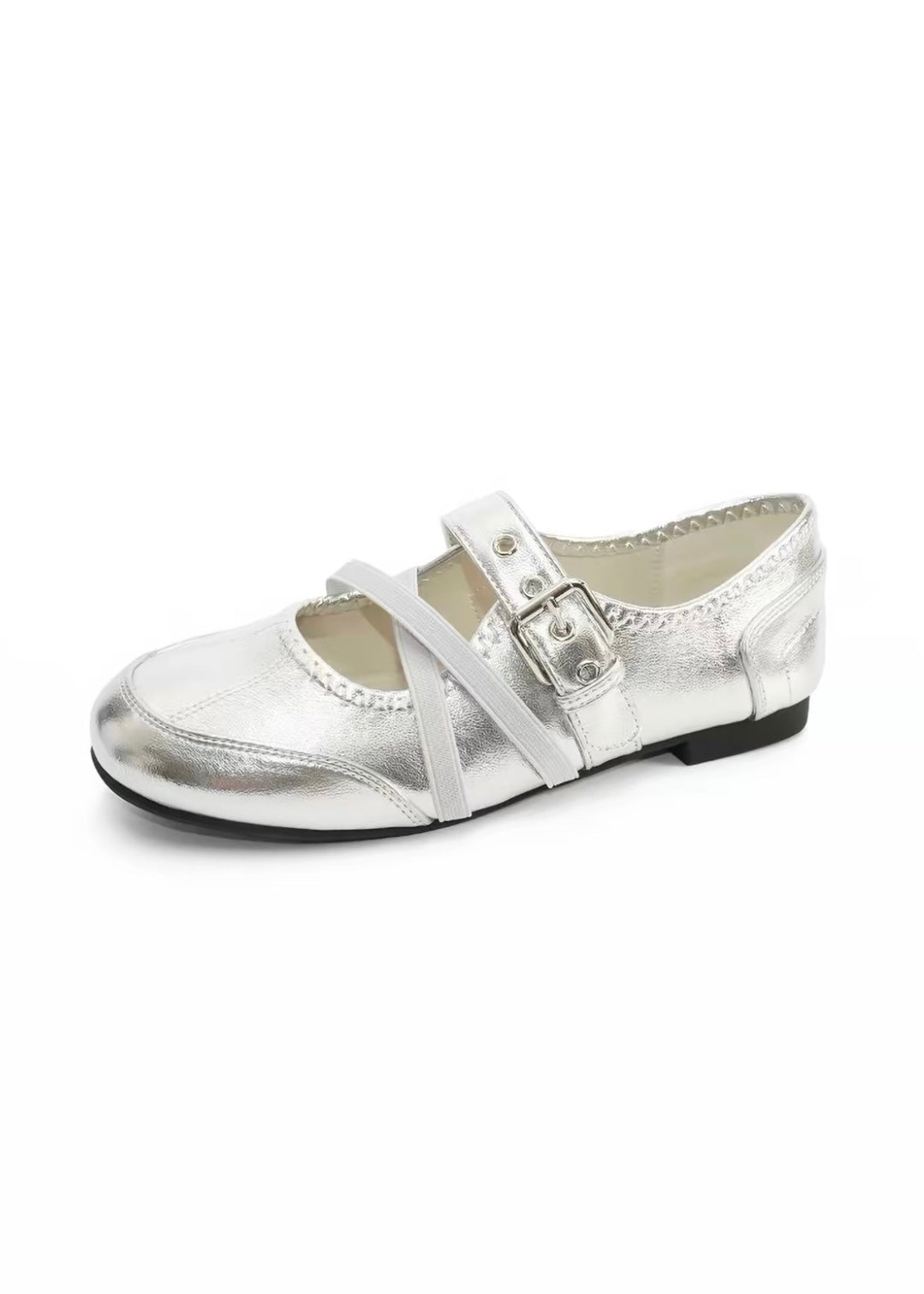 LUNA CROSS STRAP FLATS