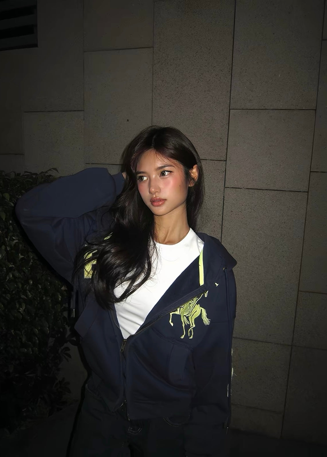 Knight Crest Zip Hoodie