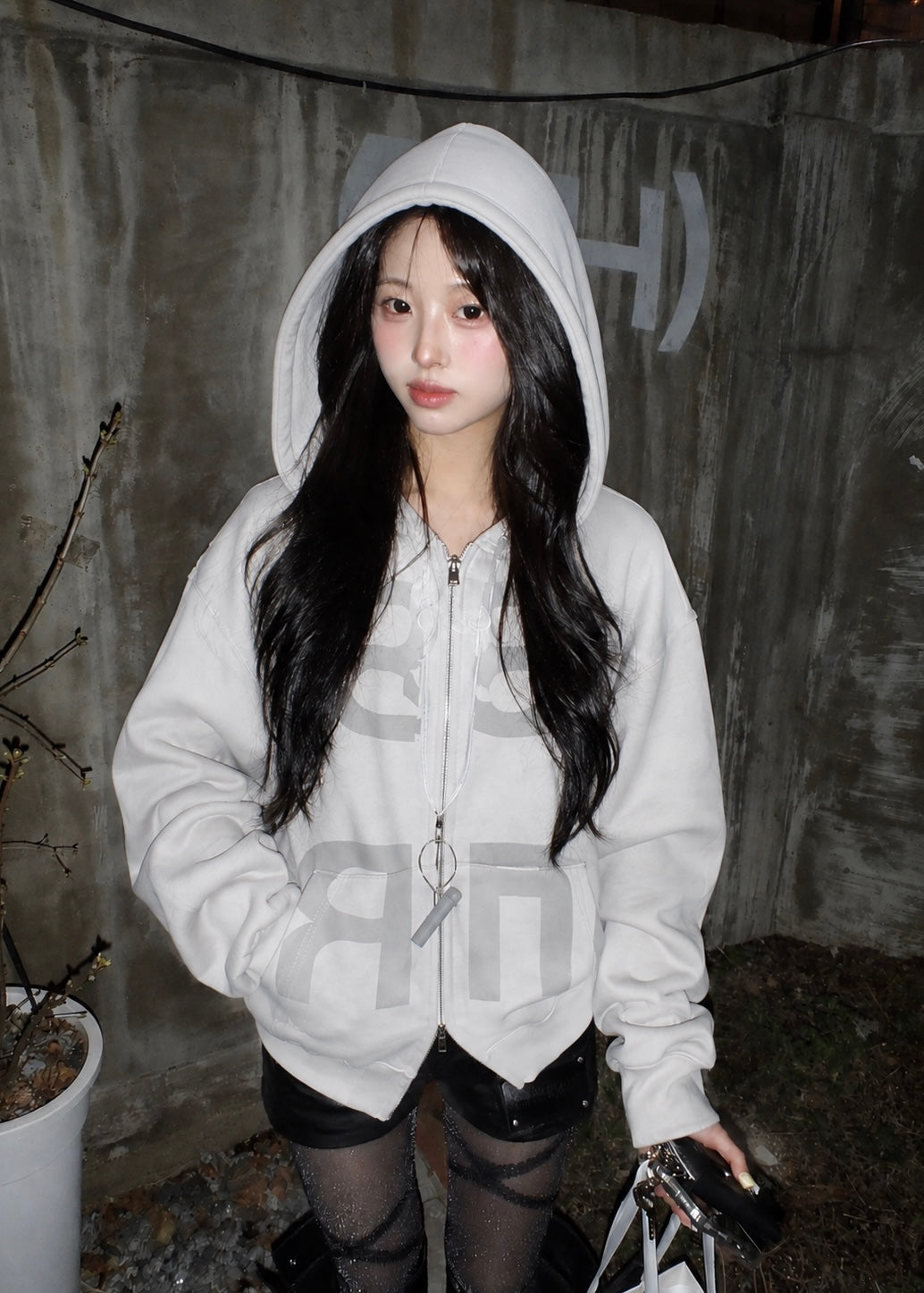 Veil Zip Hoodie