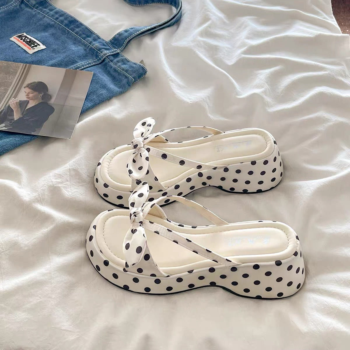 Polka Dot Princess Sandals
