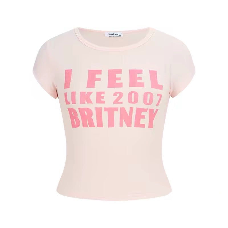 2007 Britney Tシャツ