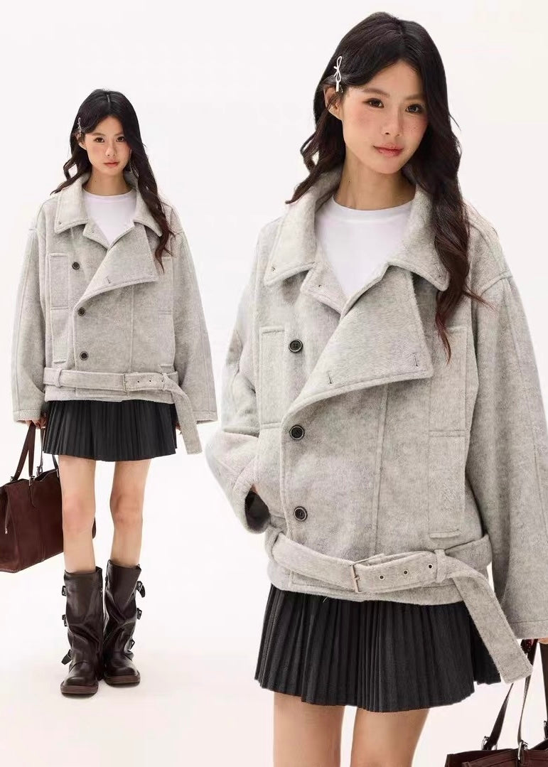 Velmora Belt Wool Jacket