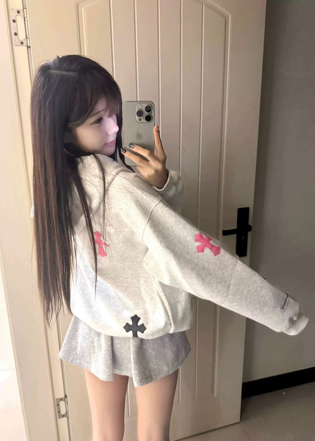 Baggy Zip-Up Hoodie Parker
