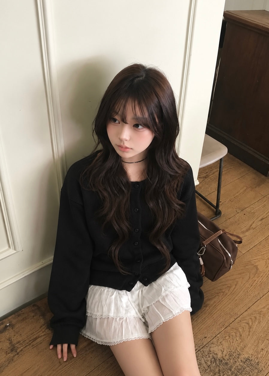 Velune Round Knit Cardigan