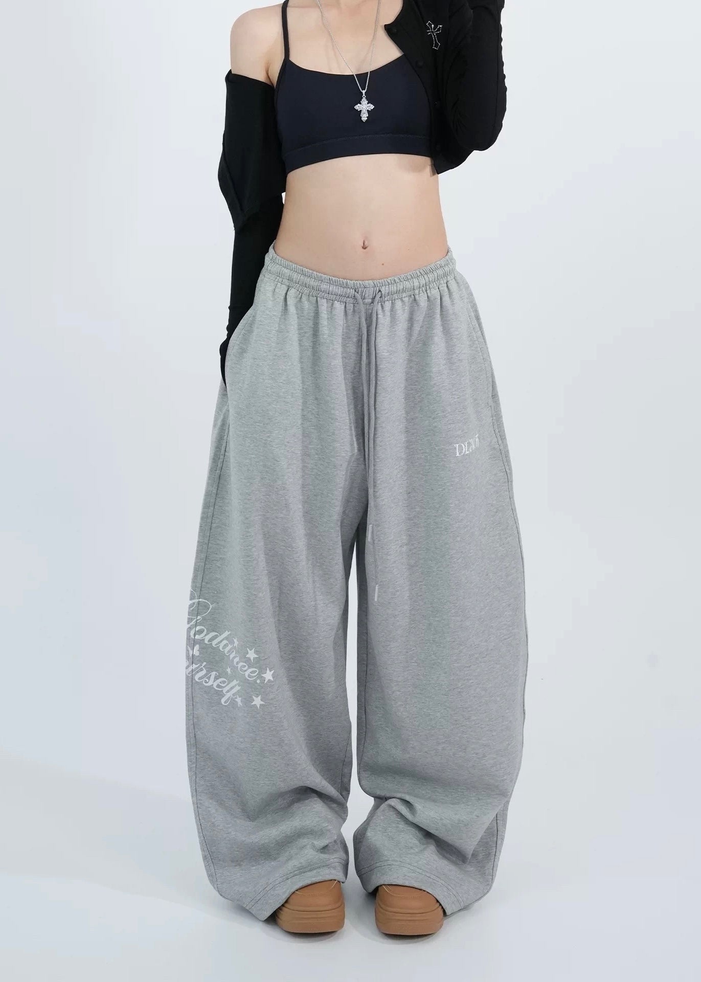 Divine Star Wide-Leg Sweatpants