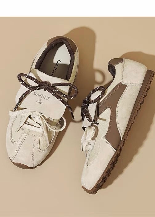Daphne Retro Bow Sneakers