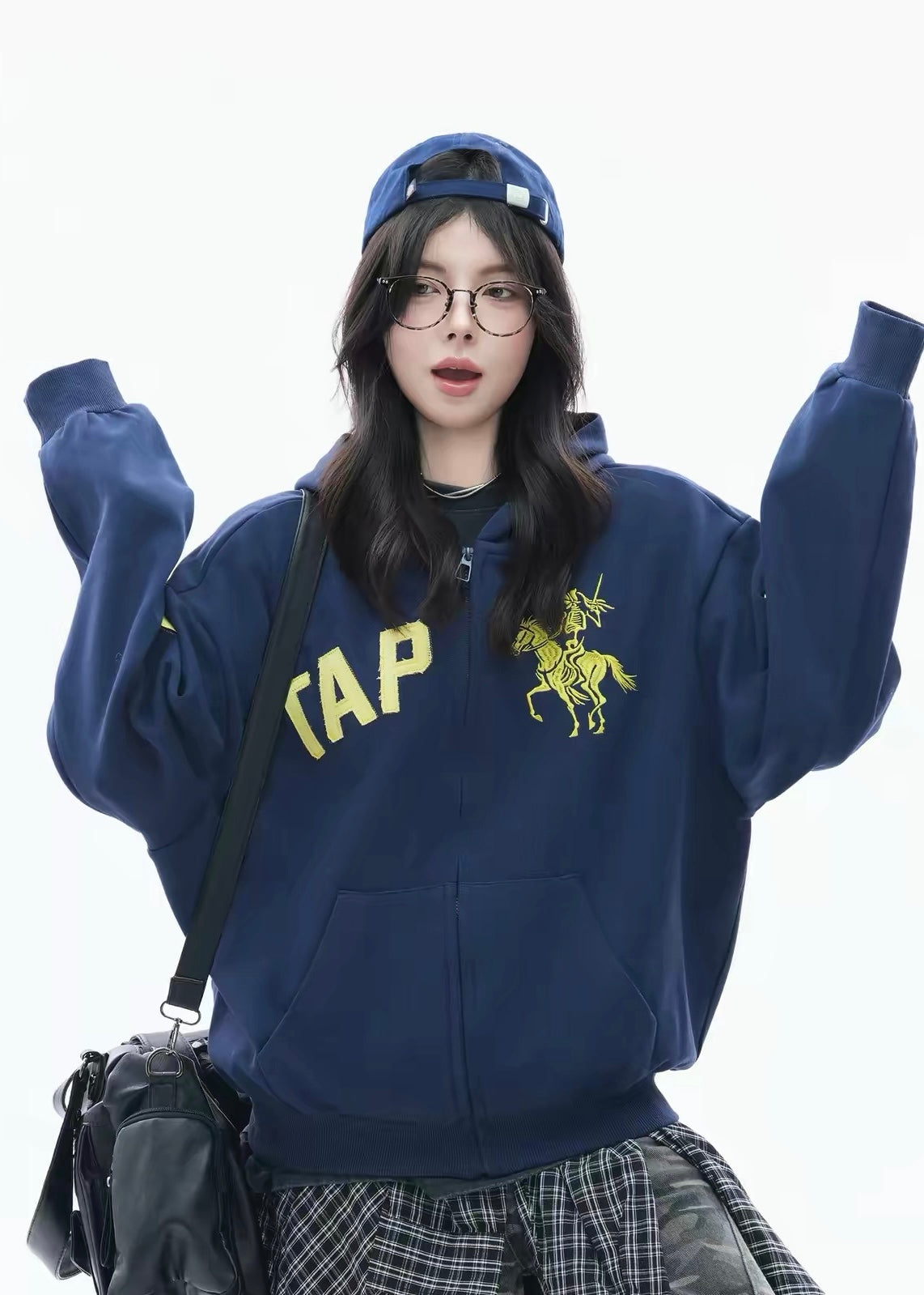 Knight Crest Zip Hoodie