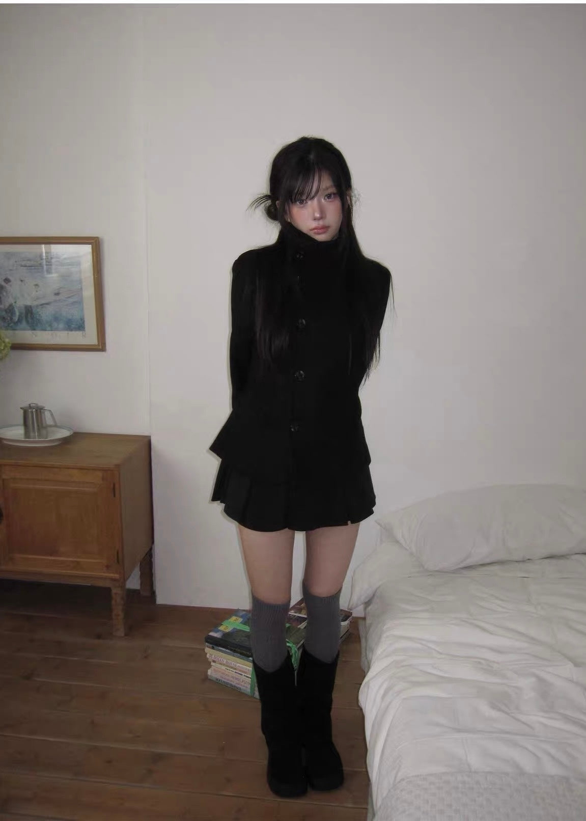 Veyne High Neck Coat