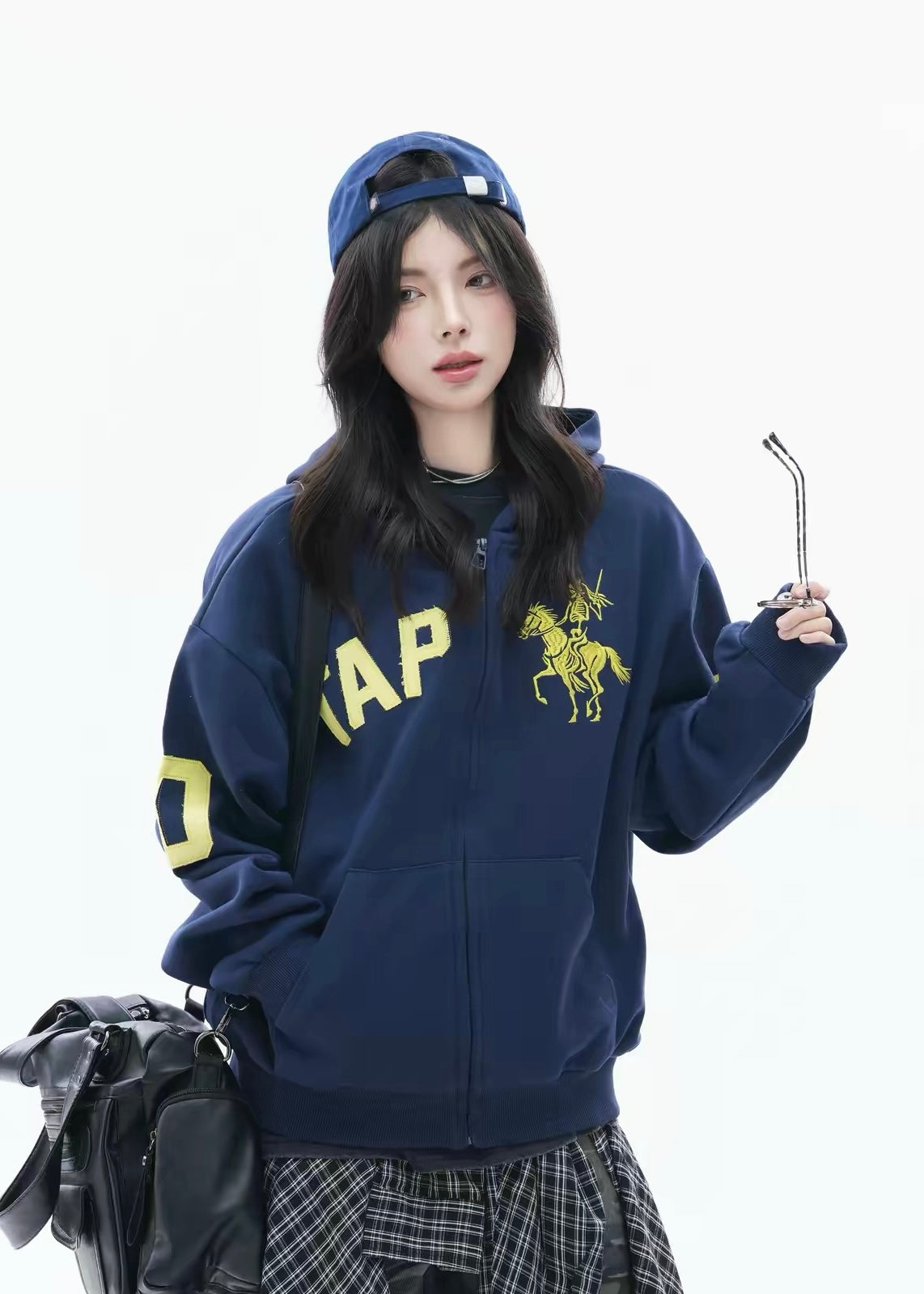 Knight Crest Zip Hoodie