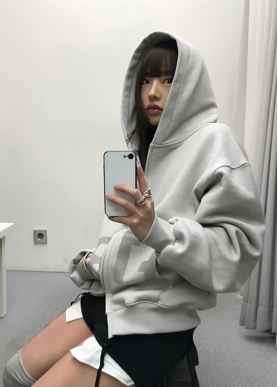 Veil Zip Hoodie