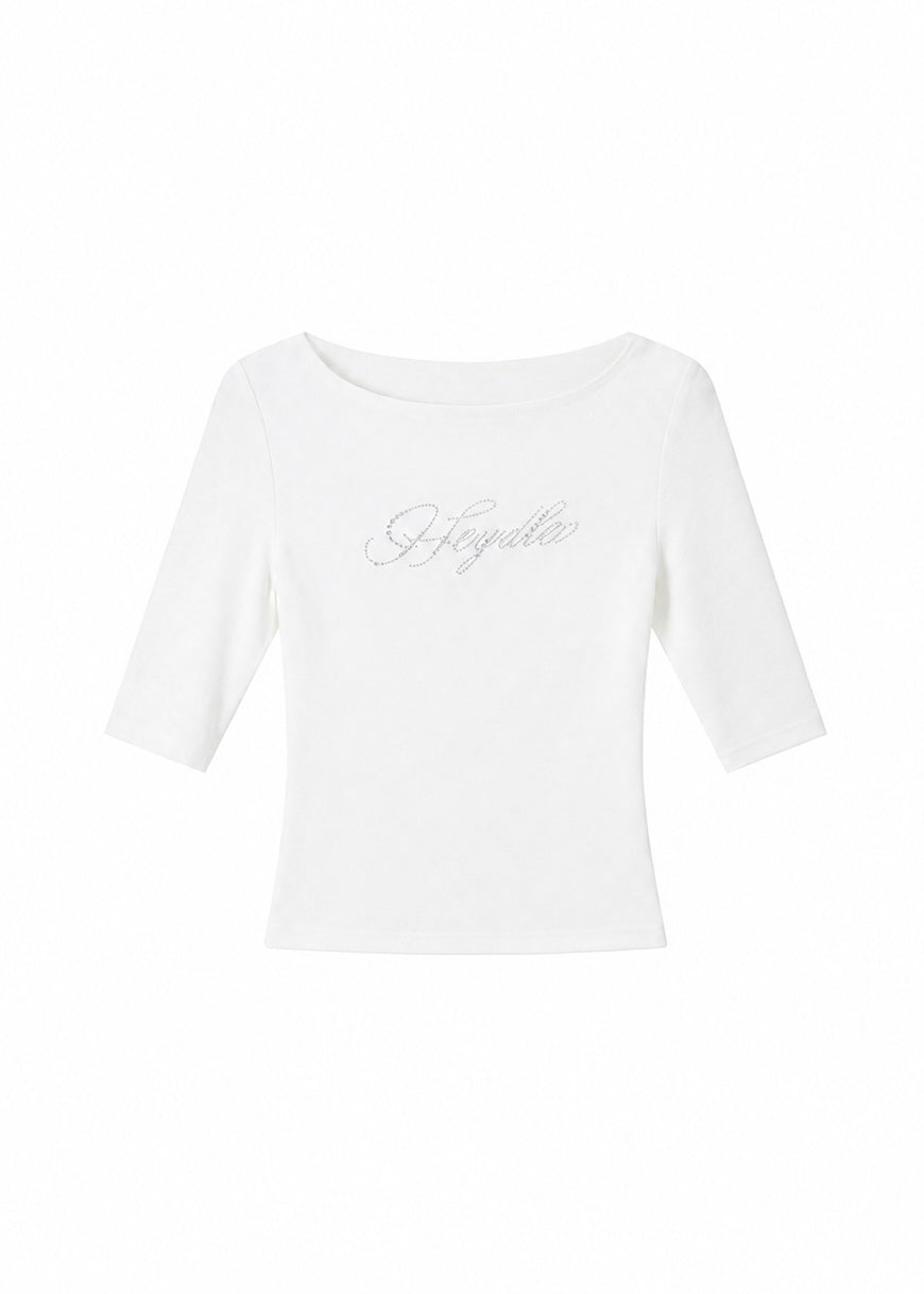 Étoile Boat Neck トップス