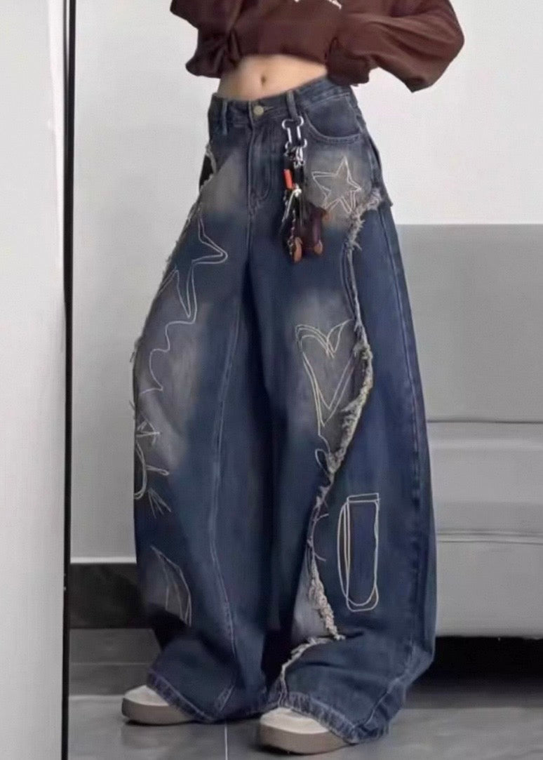 Dream Sketch Wide Jeans
