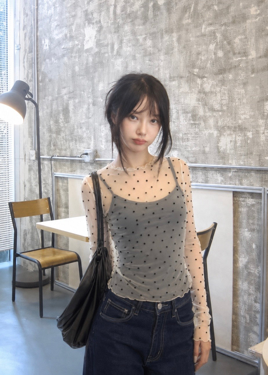 Nuance Sheer Dot インナー