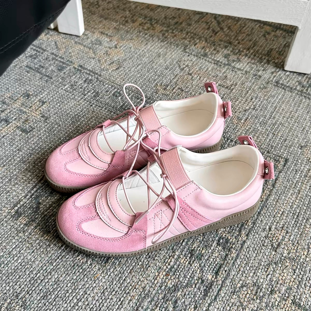 Sugar Ribbon Ballet Sneakers