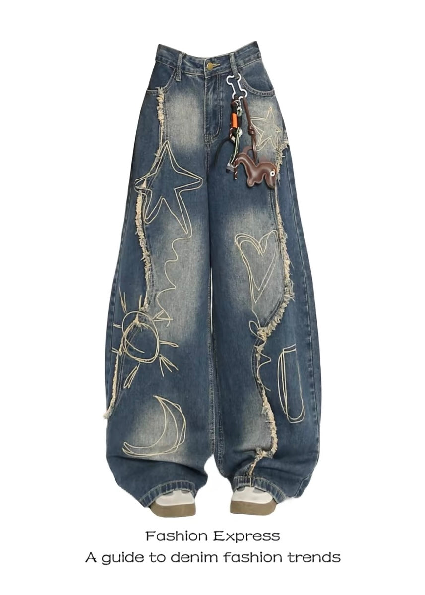 Dream Sketch Wide Jeans