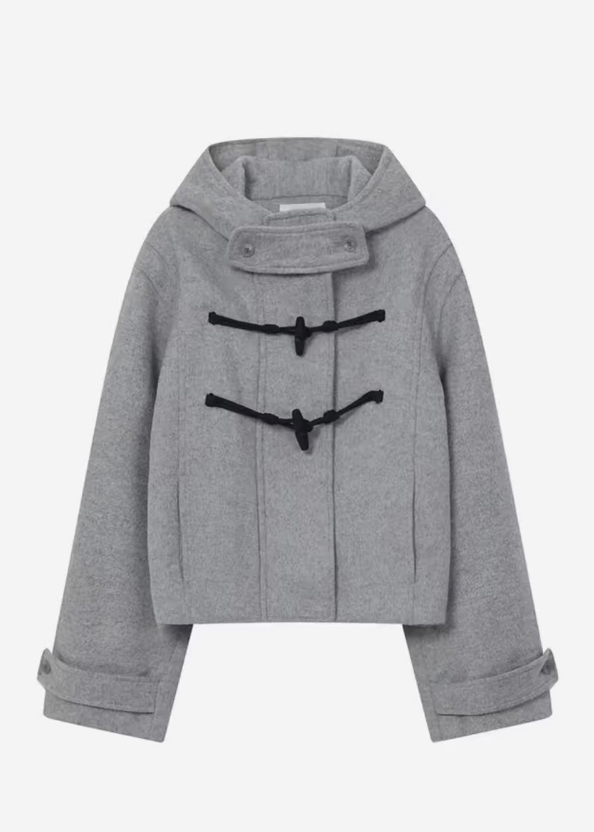 Veyla Hooded Toggle Jacket