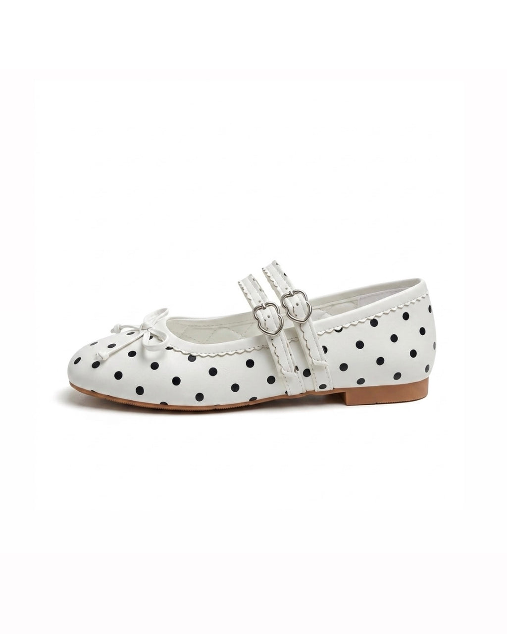 Double Strap Polka Shoes