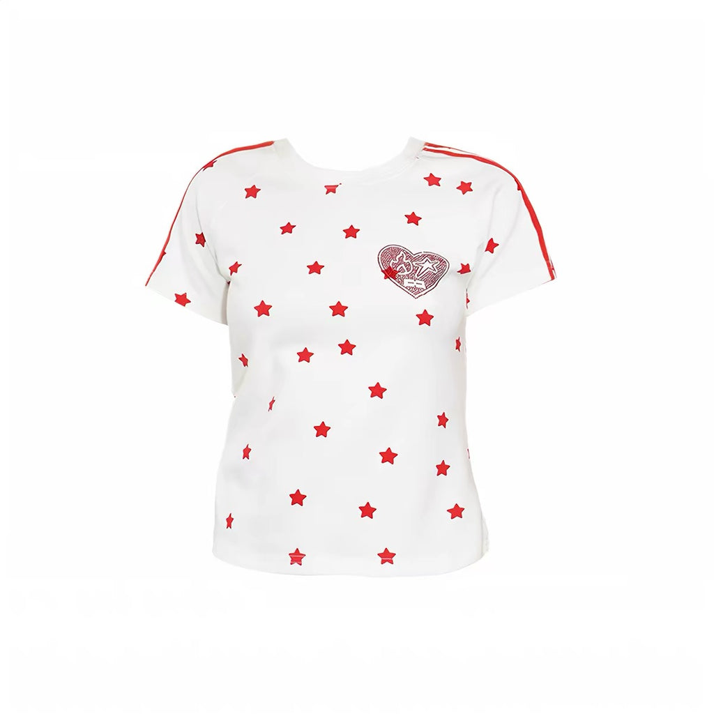 Cherry Crush Star T-シャツ