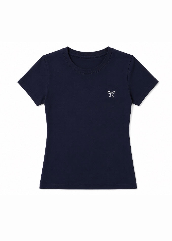 Petit Ribbon Slim T-シャツ