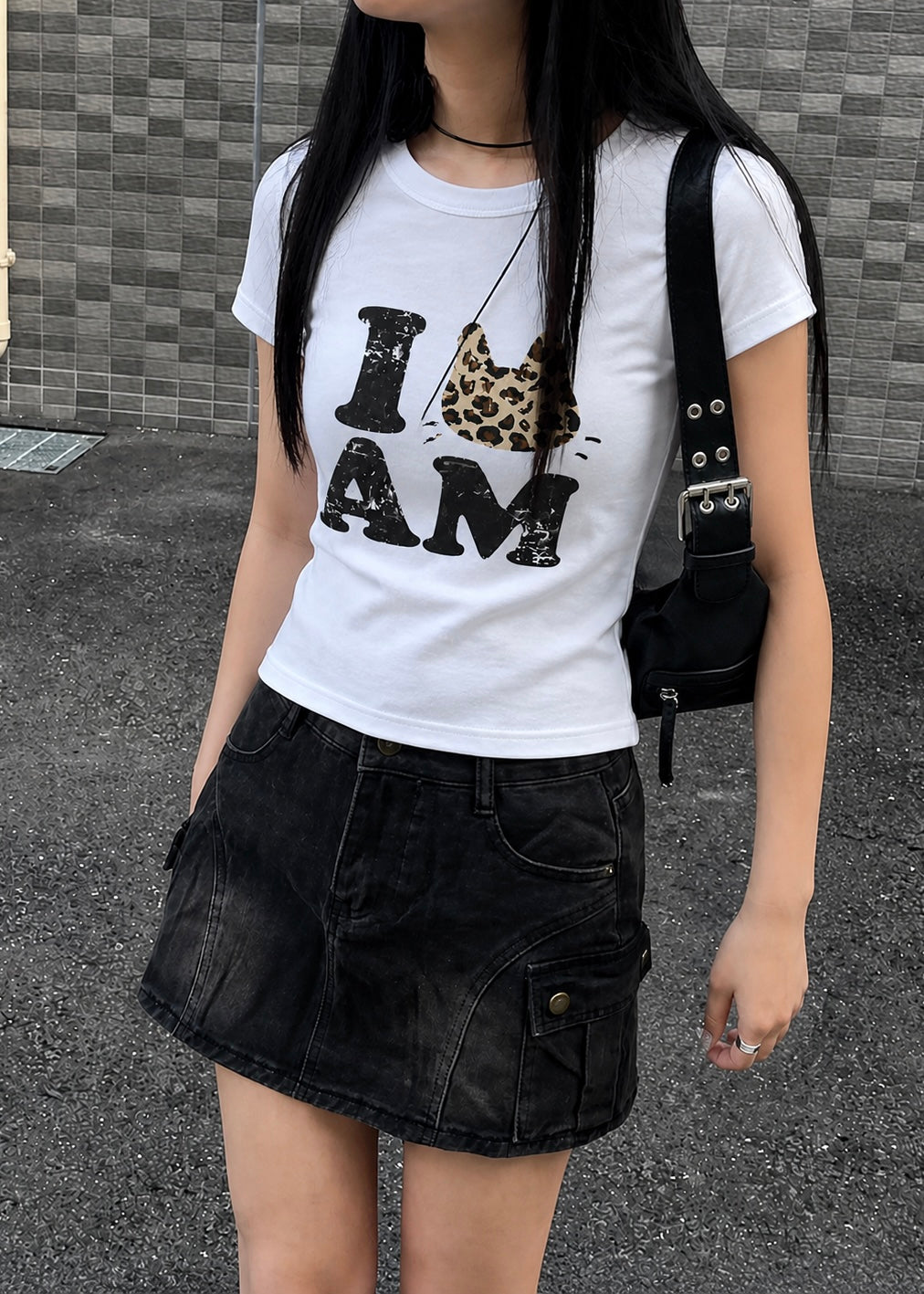 I Am Cat Graphic Baby Tシャツ