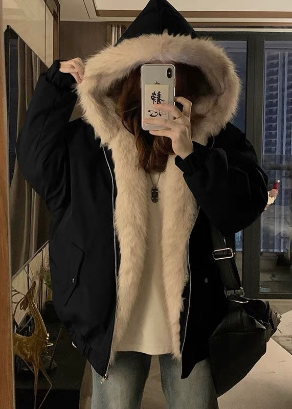 Mirelle Fur Hood Jacket