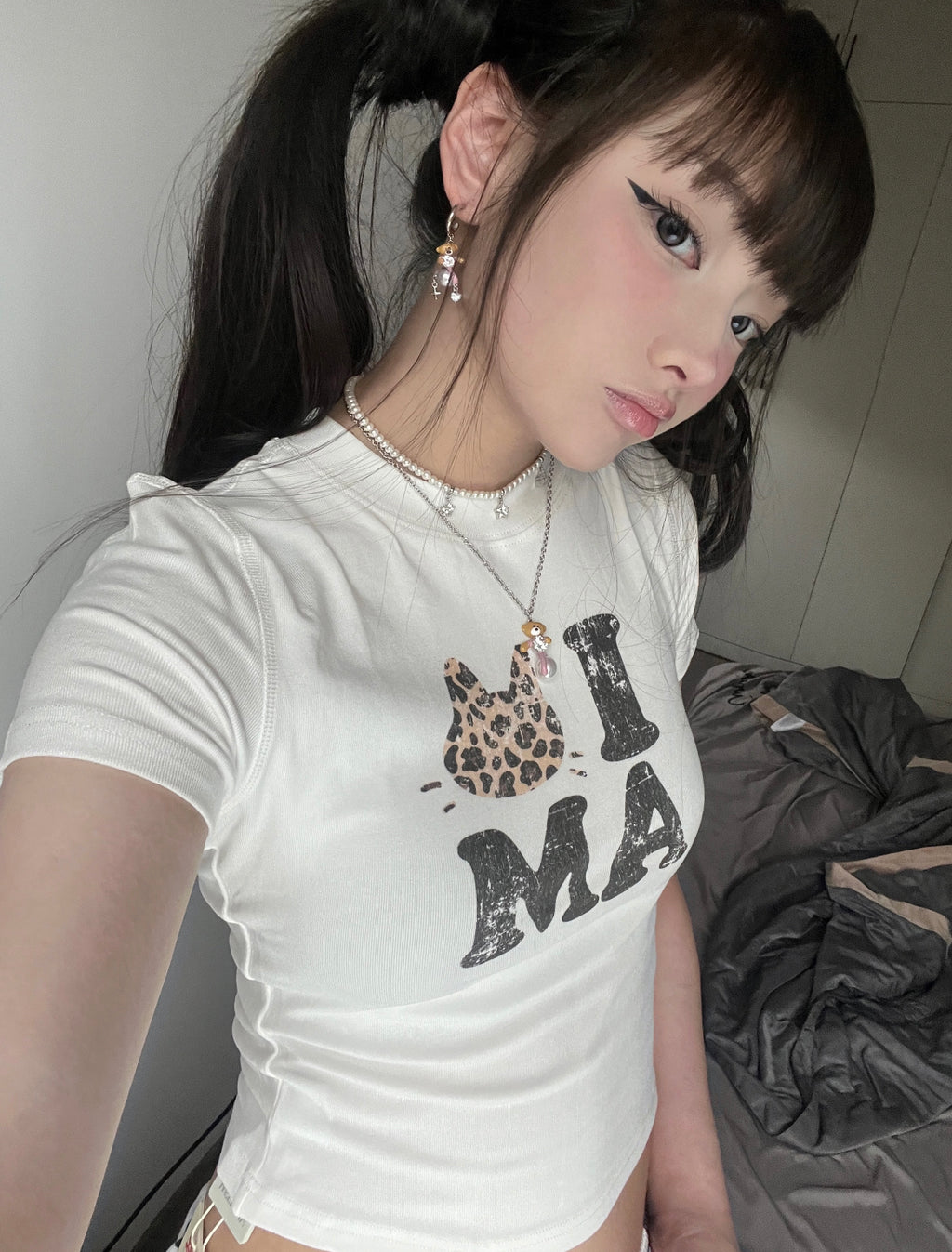 I Am Cat Graphic Baby Tシャツ