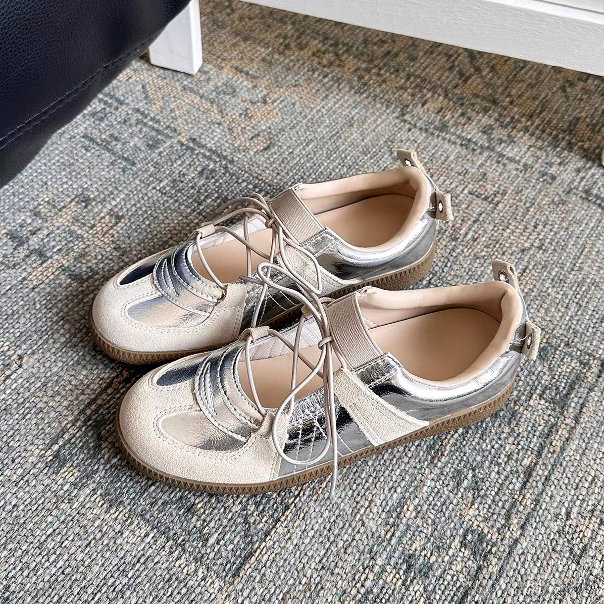 Sugar Ribbon Ballet Sneakers