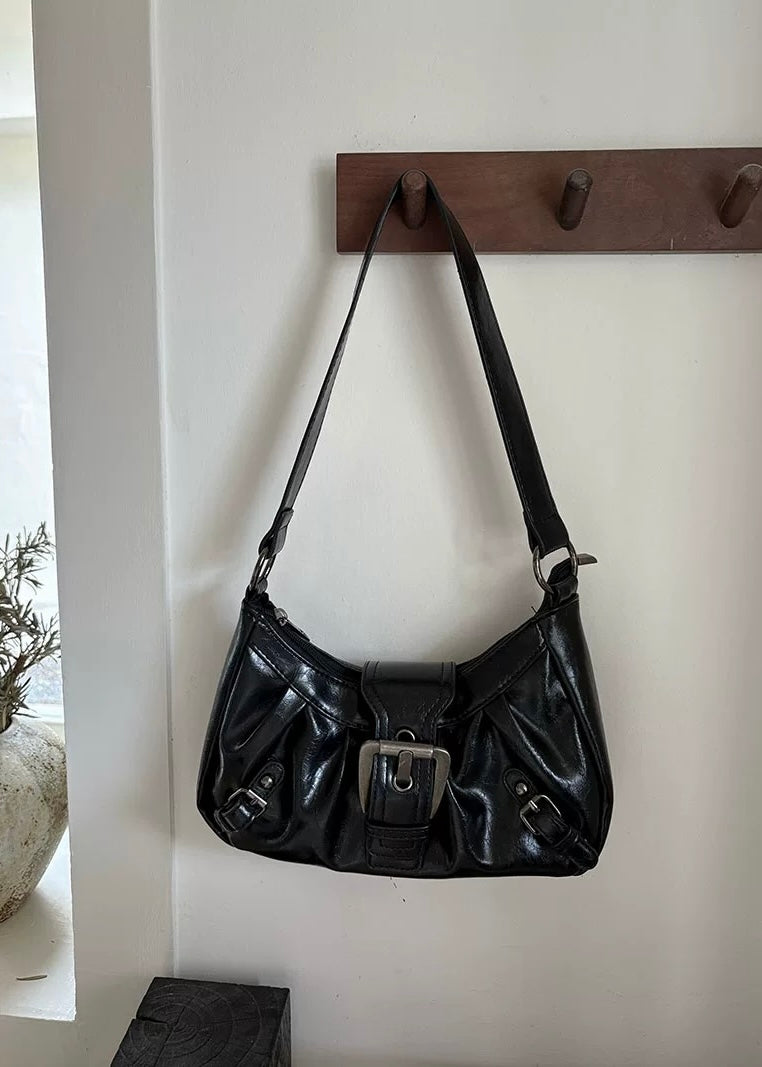 Noir Pocket Shoulder バッグ